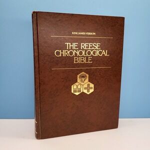 Vintage Reese Chronological Bible KJV Edition Bethany House 1994 Hardcover